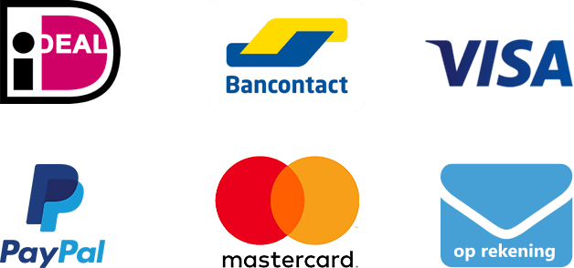 Logo’s van verschillende betaalmethoden
