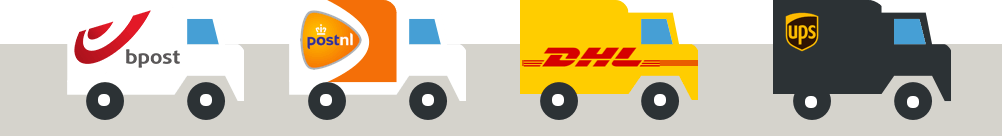 Logos des différents modes d'envoi